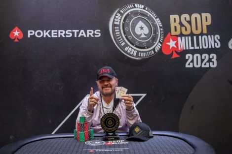 André Scaff domina reta final e conquista Daily 500 do BSOP Millions