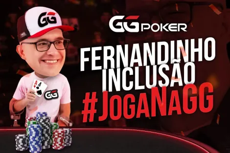 Fernandinho Inclusão é o mais novo membro do Team GGPoker Brasil; confira