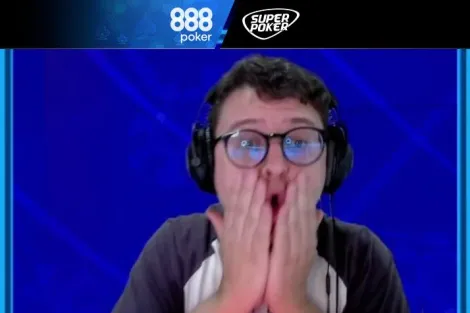 Mão emocionante decidiu Freeroll SuperPoker no 888poker; assista