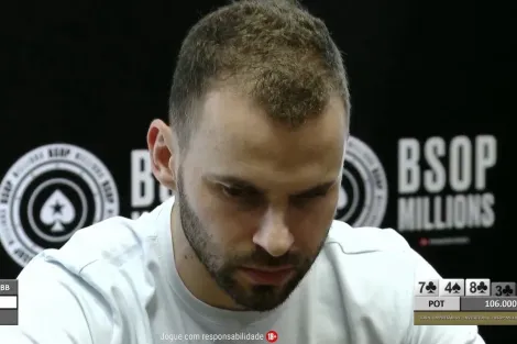 Tem escape? Renan Bruschi enfrenta spot cruel com trinca no BSOP Millions