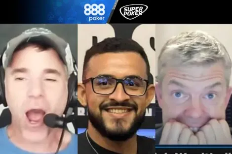 Com JJ, Adney Damasceno leva bounty generoso no 888poker; assista