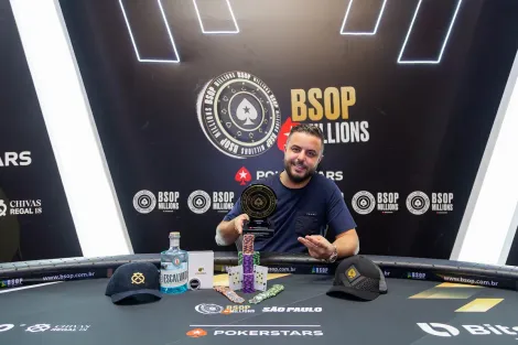 Rafael Mota vence Invitational Torneio dos Empresários do BSOP Millions