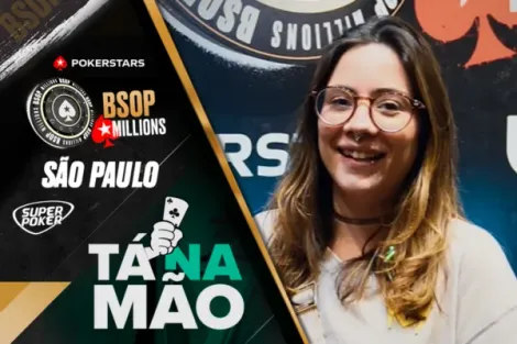 Tá na Mão: Juliana Vidal gasta 4 time banks e acerta call no BSOP Millions