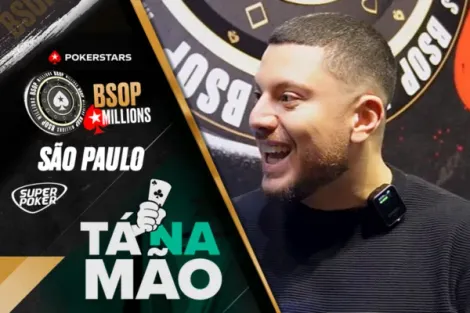 Tá na Mão: Felipe Phil força fold de KK no Main Event do BSOP Millions