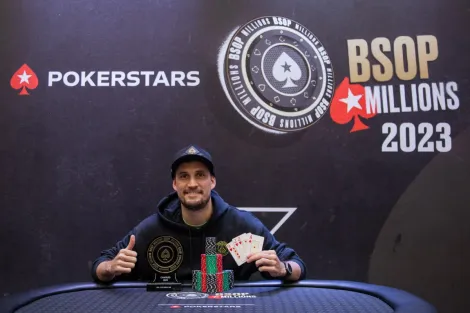 Fernando Canaparo vence PLO Daily 500 do BSOP Millions: "Evento espetacular!"