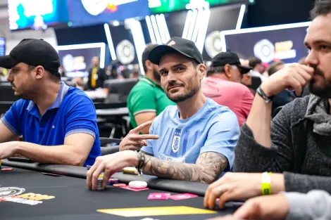 Jorge Ramella puxa a fila entre os finalistas do 5K PKO do BSOP Millions