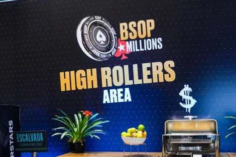 High Rollers bate garantido em apenas três horas no BSOP Millions