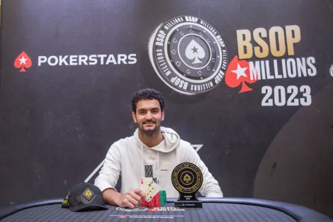 Leo Cutait troca buy-in e crava 6-handed PKO do BSOP Millions: "Senti!"