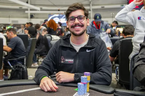 Raffael Brum lidera estrelado field do Dia 1 do High Rollers do BSOP Millions