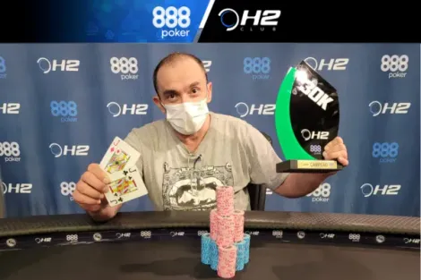 Alessandre Camon ganha o Capital Poker Fest do H2 Club São Paulo