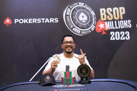 No dia de seu aniversário, Aldo Dias crava PL Omaha Turbo do BSOP Millions