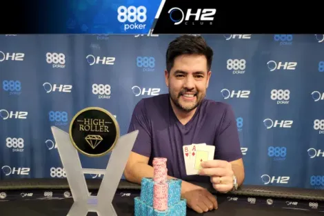 Thiago Decano vence o High Roller 100K do H2 Club São Paulo