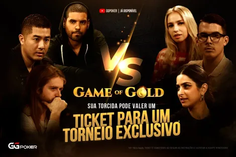 GGPoker realiza segundo freeroll do Game of Gold para o público brasileiro