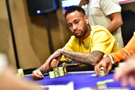 Neymar alcança novamente a mesa final do Titans Event no PokerStars