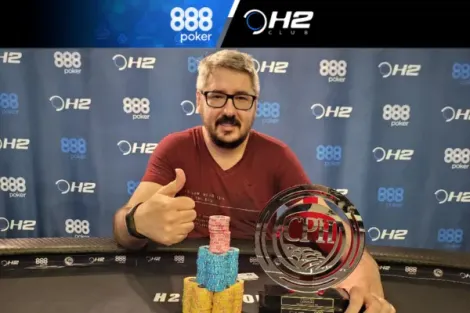 Robin Martins leva a melhor no Omaha Choice KO 50K do CPH