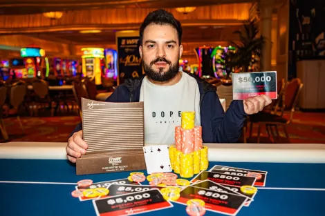 George Tomescu conquista Mystery Bounty do WPT World Championship