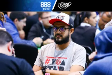 Adney Damasceno crava o PKO Rumble US$ 109 do 888poker em dobradinha brasileira