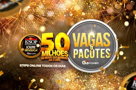 No Réveillon, GGPoker oferece pacotes para o KSOP South America