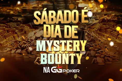 Sábado traz três torneios Mystery Bounty para o GGPoker; saiba mais