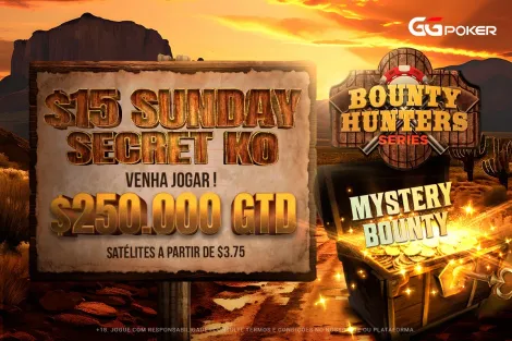 Mystery Bounty é atração nos domingos de Bounty Hunters Series no GGPoker