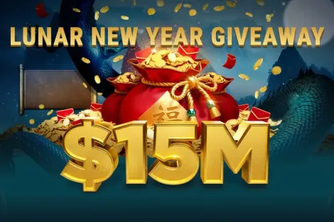 Lunar New Year Giveaway do GGPoker entregará US$ 15 milhões em prêmios