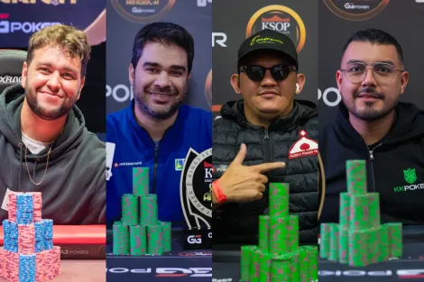 Felipe Olivieri forra R$ 380 mil no KSOP GGPoker SA; confira campeões do primeiro dia