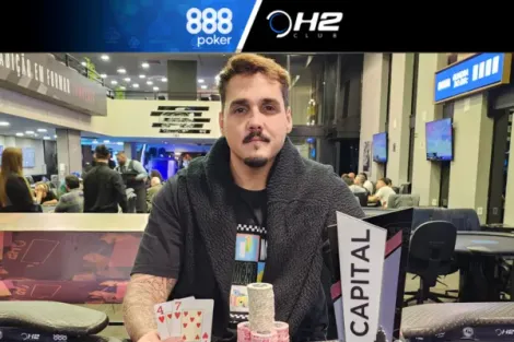 Thiago Dias ganha o Capital Poker Fest do H2 Club São Paulo