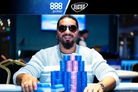 Ramon Fernandez lidera mesa final do 888LIVE Madrid; SuperPoker transmite ao vivo