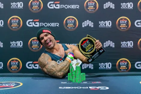 Com 1 milhão de seguidores, "Sheviii2k" vence Kings Turbo no KSOP GGPoker SA