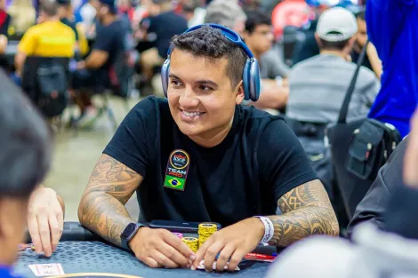 Peterson Machado lidera Dias 1B/1C do Main Event do KSOP GGPoker SA