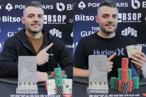 Bicampeonato no BSOP SP iniciou trajetória incrível de Willian Cestari