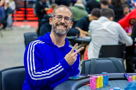 Léo Raja lidera Dias 1F/1G do Main Event do KSOP GGPoker South America