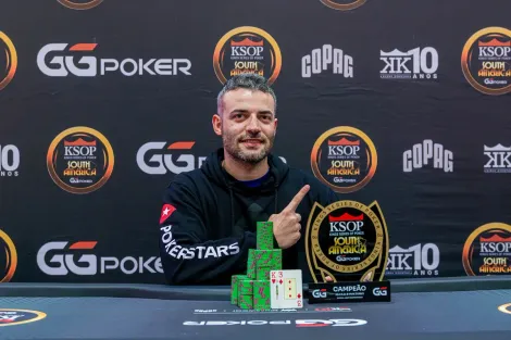 Willian Cestari começa 2024 forte e leva segundo título no KSOP GGPoker SA