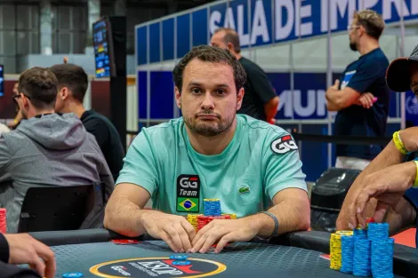 Gabriel Baleeiro lidera os classificados ao Dia 3 do Main Event do KSOP GGPoker South America