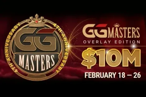 GGPoker anuncia nova edição do GGMasters Overlay com US$ 10 milhões garantidos