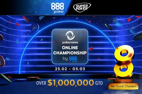 888poker distribuirá mais de US$ 1 milhão no PokerNews Championship Online