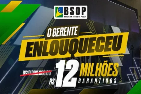 BSOP São Paulo aumenta garantido e anuncia dois high rollers extra