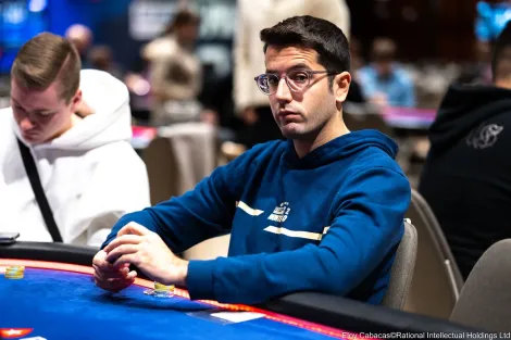 Juan Pardo lidera classificados no Dia 1 do Super High Roller do EPT Paris