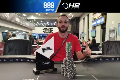 Matheus Maestro é campeão do 30K Monster do H2 Club São Paulo