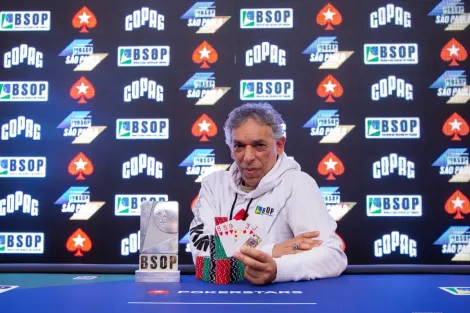 Pedro Todorovic é campeão do PLO Dealers Choice 4/5 do BSOP São Paulo