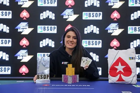 Andressa Lincoln é campeã do Ladies Event do BSOP SP em grande virada