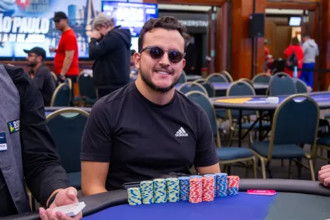 Pablo Siqueira puxa fila de classificados ao Dia 3 do Main Event do BSOP São Paulo