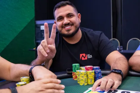 Caique Morais encabeça 8 finalistas no PL Omaha PKO do BSOP São Paulo