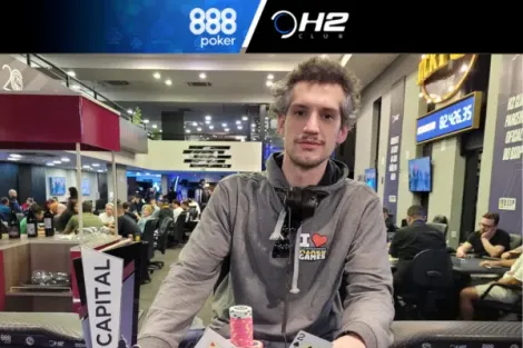 Adamo Meneguso crava o Capital Poker Fest do H2 Club São Paulo