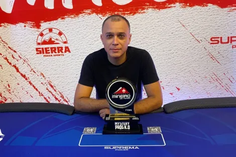 Ernane de Souza leva a melhor no Mystery Bounty 100K do CMP