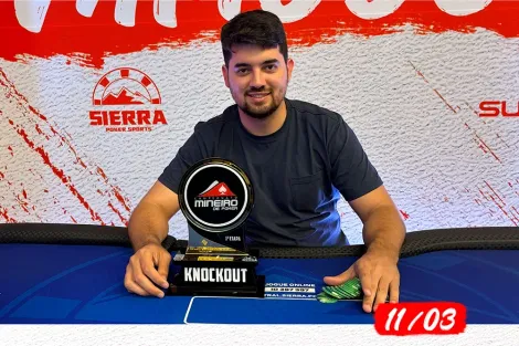 Walter Júnio é campeão do Knockout 20K no CMP