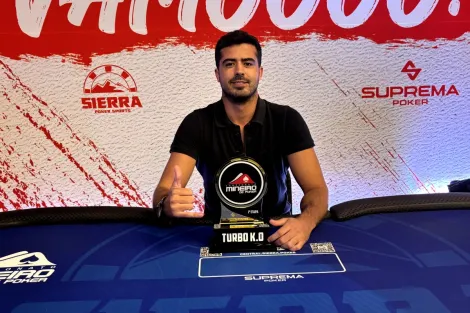 No apagar das luzes, Felipe Campolina leva NLH Turbo KO do CMP