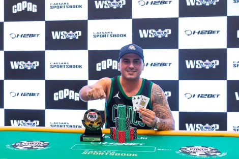 Português Daniel Lourenço é campeão do Brazilian Storm da WSOP Brazil