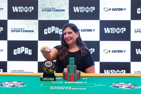 Regina Cassab impede bi de Samara Alexandre e vence Ladies da WSOP Brazil