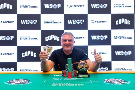 Em heads-up estrangeiro, Jorge Hagopian crava Single Re-Entry KO da WSOP Brazil